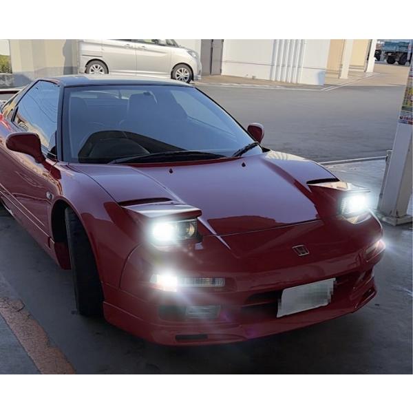 HONDA NSX E-NA1・NA2（前期）／LEDヘッドライト／3570 C.S.P・9800lm（ホワイト6000K・ウォーム4300K・電球色3300K