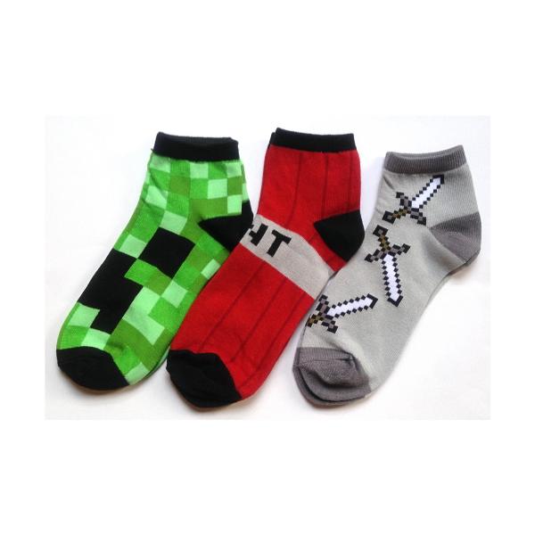靴下minecraftマインクラフトソックス Quarters クリーパー Tnt 鉄の剣 3pack 1set Buyee Buyee 日本の通販商品 オークションの代理入札 代理購入