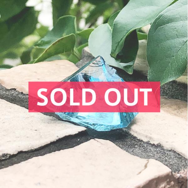 お値下げ　アンダラクリスタル　シエラネバダ産　　エレクトリックブルー　６８g シエラネバダ産 アンダラクリスタル】エレクトリックブルー 魂を