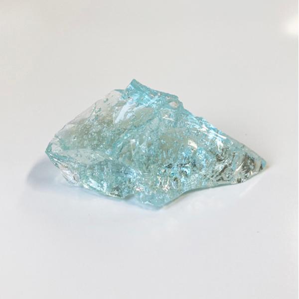 アンダラクリスタル〈シーフォーム 青 水色 気泡入り〉送料無料