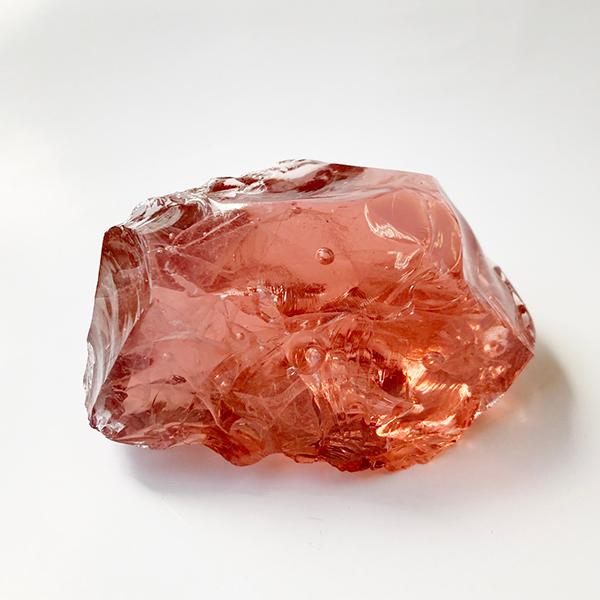 アンダラクリスタル〈セレスチャルハート ピンク 気泡入り〉送料無料