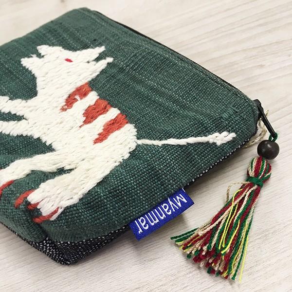Yoyamay動物刺繍ポーチ ミャンマー雑貨 送料無料 Chin0001 Mineral Fossil 通販 Yahoo ショッピング