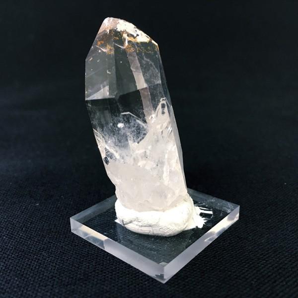 イタリア産モンブラン水晶 透明台座付き : Mineral&Fossil - 通販