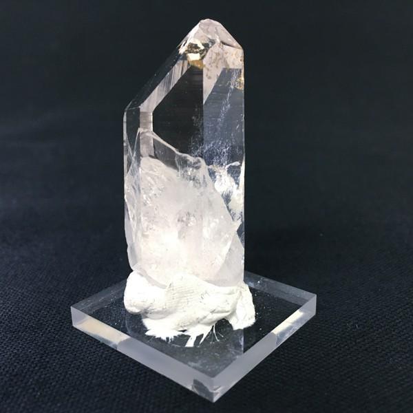 イタリア産モンブラン水晶 透明台座付き : Mineral&Fossil - 通販