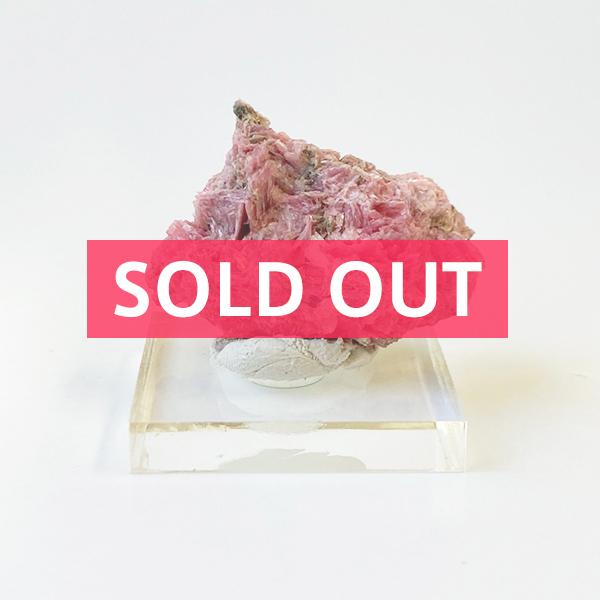 ロードクロサイト　インカローズ原石☆ ロードクロサイト（Rhode chrom site）/インカローズ 原石