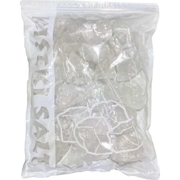 ヒマラヤ岩塩 クリスタル ブロック 2kg 食用 ロックソルト