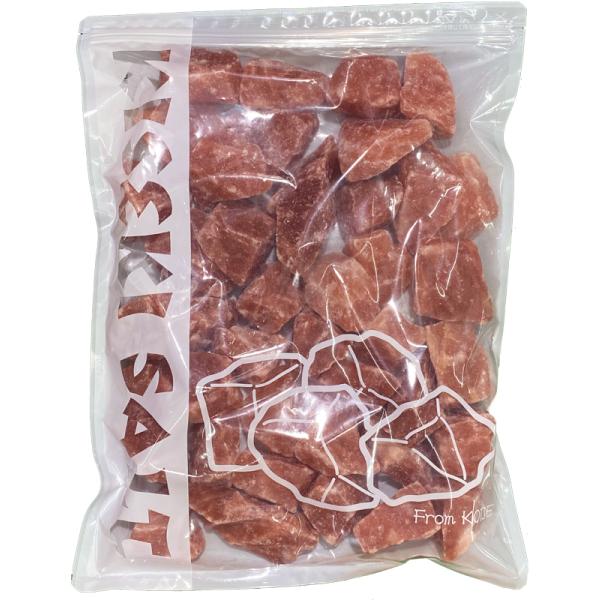 ヒマラヤ岩塩 レッド ブロック 2kg 食用 ロックソルト