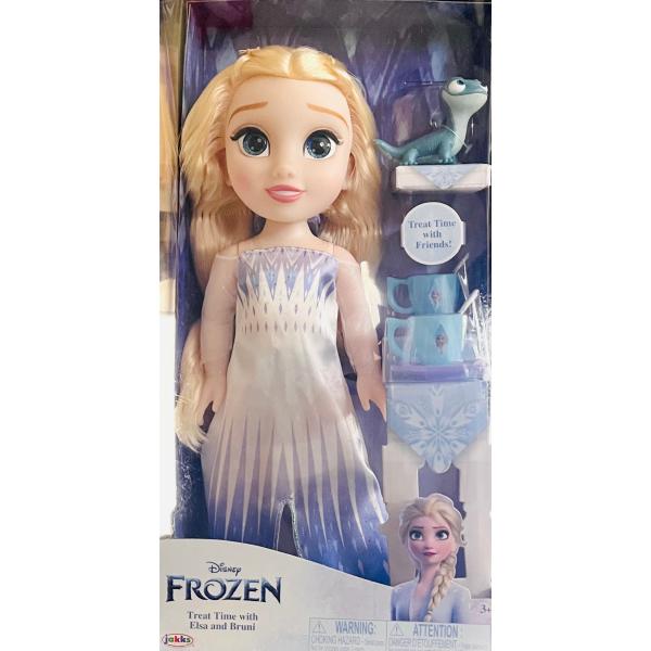 アナと雪の女王 ディズニー プリンセス ドール エルサ&サラマンダー