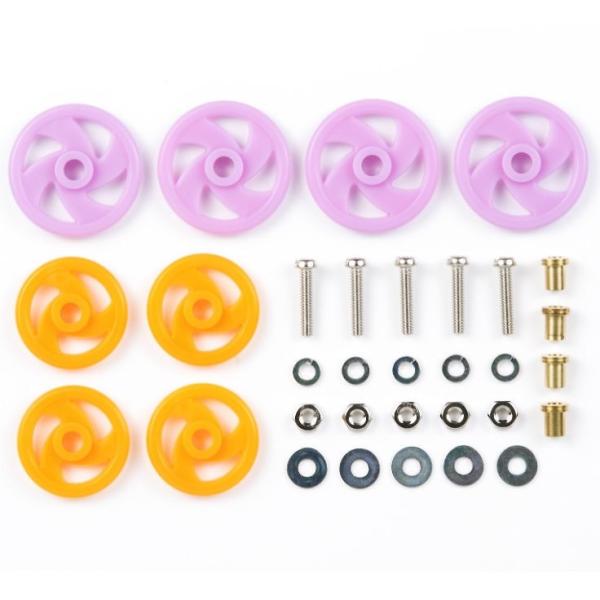 ミニ四駆 タミヤ 15381 低摩擦プラローラーセット : グるグるYahoo