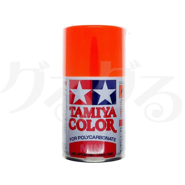 タミヤ（TAMIYA） 86024 ポリカーボネートスプレー PS-24 蛍光オレンジ