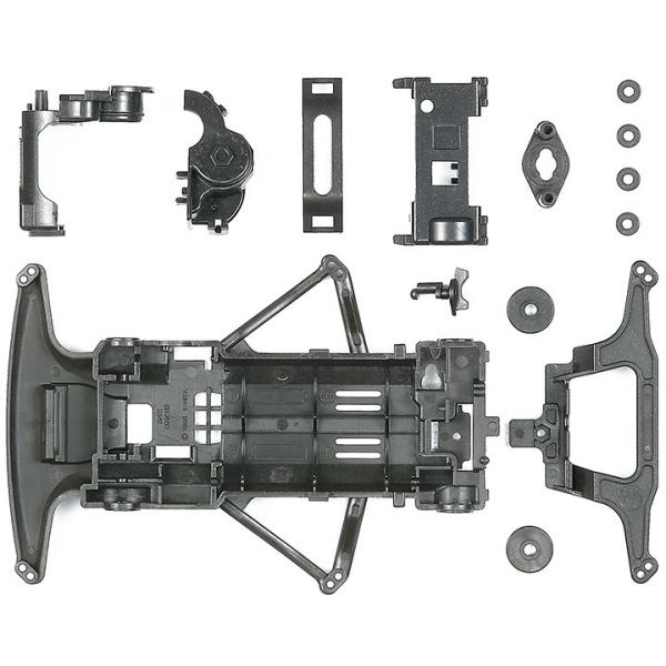 emiページ⑤ ミニ四駆 タミヤ 95239 カーボン強化スーパーFMシャーシセット : グる