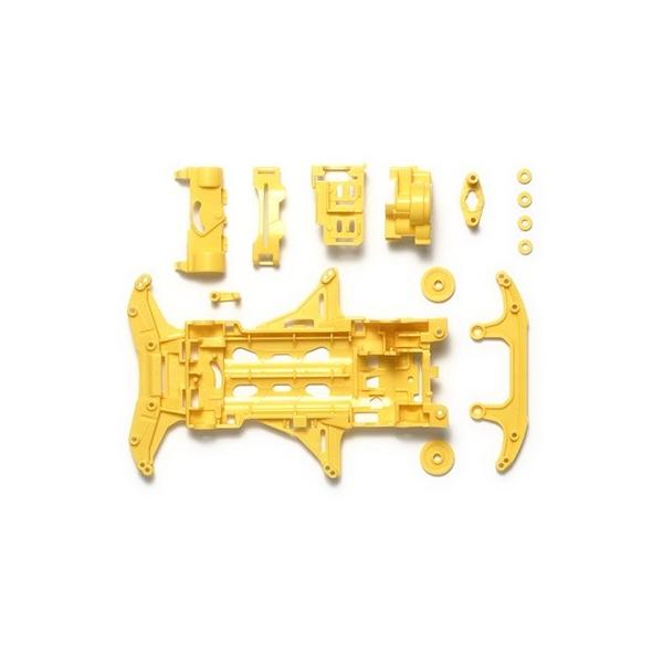ミニ四駆 タミヤ 95353 VS強化シャーシ イエロー : グるグるYahoo