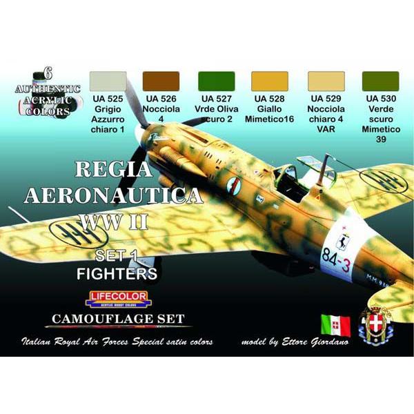 第二次世界大戦 イタリア空軍 カラーセット No 1 戦闘機用 Regia Aeronautica Wwii Colours Set 1 Fighters 22ml X 6本入 Cs Cs19 Cs19 ミニチュアパーク 通販 Yahoo ショッピング