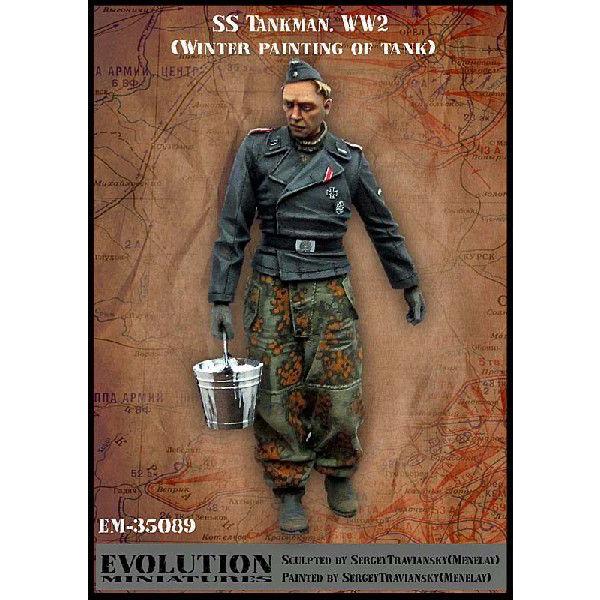 ドイツ軍 Ss 戦車を冬季迷彩する戦車兵 No 1 Ss Tankman Winter Painting Of The Tank No 1 1 35 Em 350 Em 350 ミニチュアパーク 通販 Yahoo ショッピング
