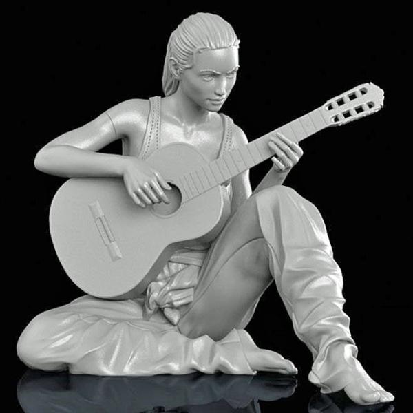 ギターを弾く少女 Girl Playing Guitar 1 35 Maim Buyee Buyee Japanese Proxy Service Buy From Japan Bot Online