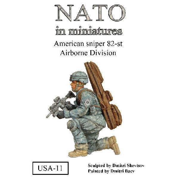現用アメリカ軍 第空挺師団 狙撃兵 American Sniper St Airborne Division 1 35 Nato Usa011 Nato Usa011 ミニチュアパーク 通販 Yahoo ショッピング