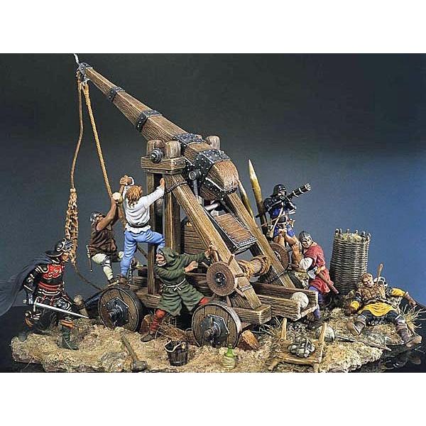 トレビュシェット 1460年 中世の投石器のビネット Trebuchet 1460 54mm Sm S03 Sm S03 ミニチュアパーク 通販 Yahoo ショッピング