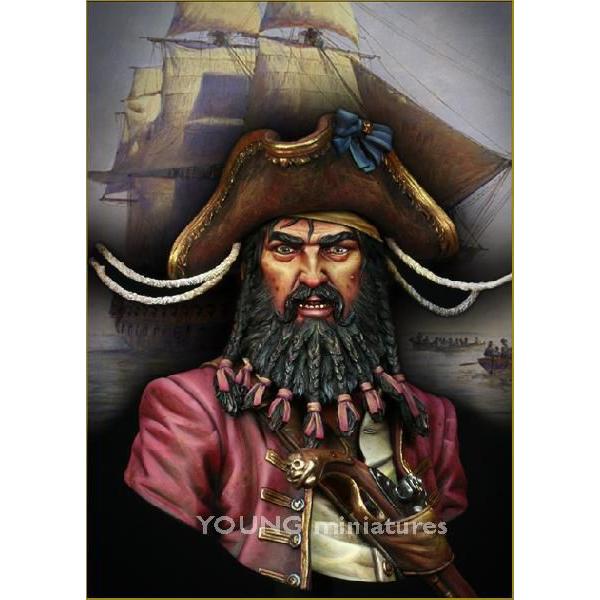海賊 黒髭 クイーン アンズ リベンジ号 1718年 Black Beard 1718 Queen Anne S Revenge 1 10バスト Yh13 Yh13 ミニチュアパーク 通販 Yahoo ショッピング