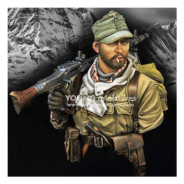 ドイツ軍 Mg34機関銃を担ぐ山岳猟兵 Ss Gebirgsjager Wwii Mg34 Machine Gun Set 1 10バスト Ym1860 Buyee Buyee Jasa Perwakilan Pembelian Barang Online Di Jepang