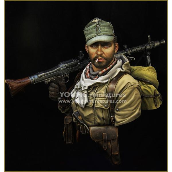 ドイツ軍 Mg34機関銃を担ぐ山岳猟兵 Ss Gebirgsjager Wwii Mg34 Machine Gun Set 1 10バスト Ym1860 Buyee Buyee 日本の通販商品 オークションの入札サポート 購入サポートサービス