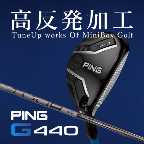 G440 【高反発加工/CT値286/ヘッドスピード44m/s未満】ピン