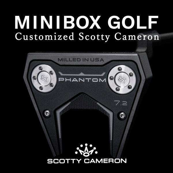 希少⭐︎Scotty Cameron ネームプレート ミニボックス PHANTOM（スコッティ・キャメロン） Scotty Cameron PHANTOM 7.2
