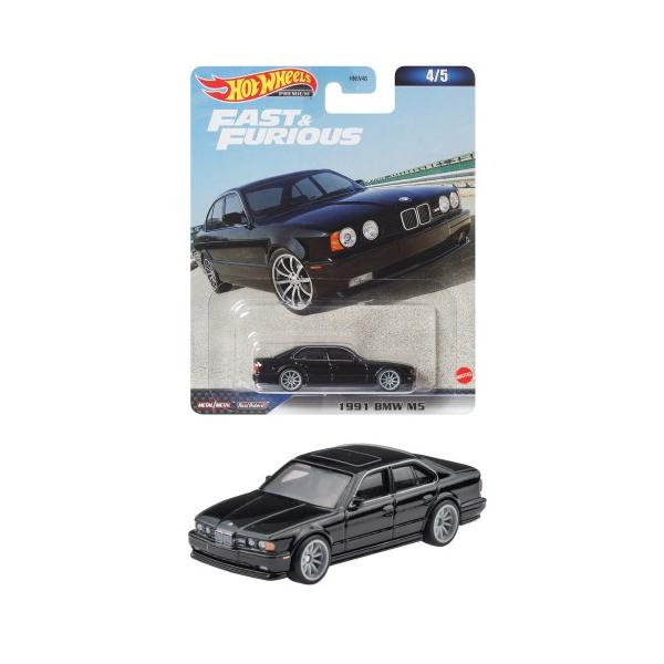 新品10個セット　ホットウィール　ワイルド・スピード　－　１９９１　ＢＭＷ　Ｍ５ ホットウィール HKD28 ワイルド・スピード - 1991 BMW M5