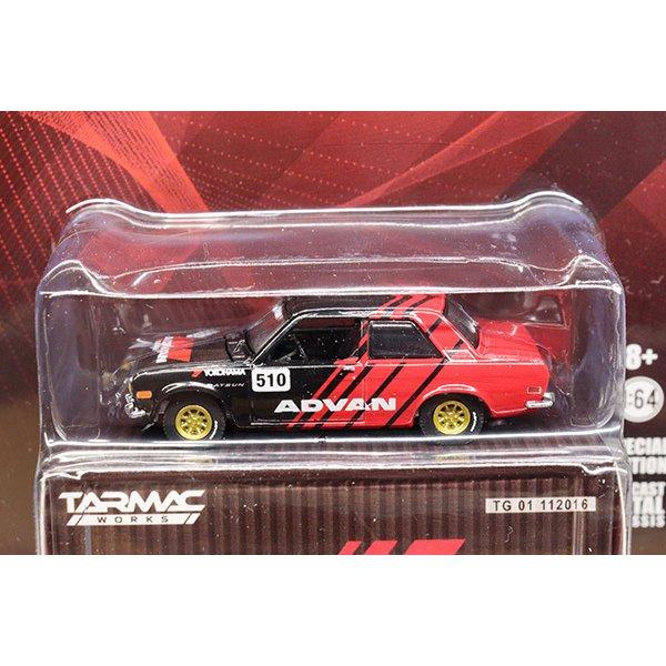 ミニカー AN GREENLIGHT #51183 ダットサン 510 (ADVAN) ※Tarmac Works限定品