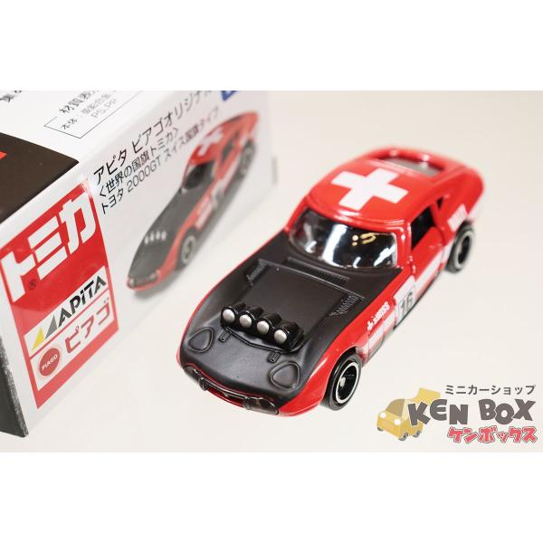 TOMICA トミカ TOYOTA トヨタ 2000GT スイス国旗タイプ アピタ TOMICA トミカ TOYOTA トヨタ 2000GT スイス国旗タイプ アピタ