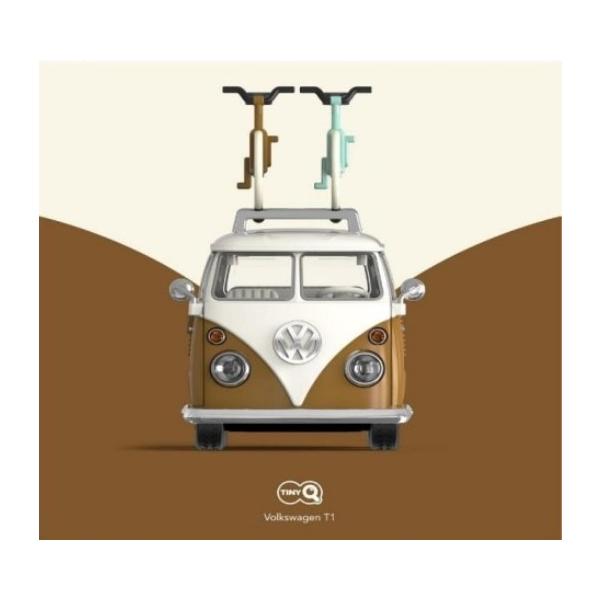 TinyQ-16-L3 フォルクスワーゲン T1(ブラウン/ベージュ) : ミニカー