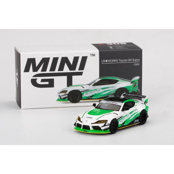 MINI GT MGT00308-R トヨタ LB☆WORKS GR スープラ CSR2(右ハンドル