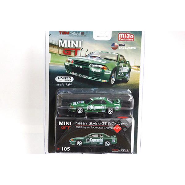 MINI GT MGT00105-MJ 日産 スカイラインGT-R(R32) Gr.A #55 Kyoseki