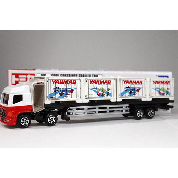 トミカ赤箱 125 ヤンマークールコンテナトレーラー : ミニカーショップ