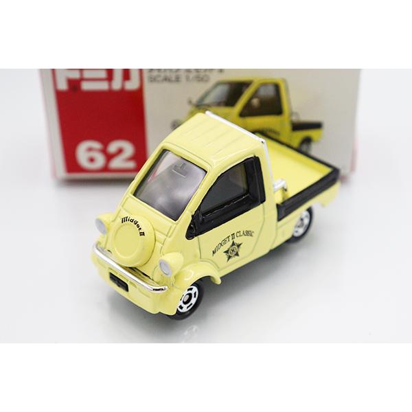 トミカ赤箱 62 ダイハツ ミゼットII ※TOMOY青ロゴ : ミニカーショップ