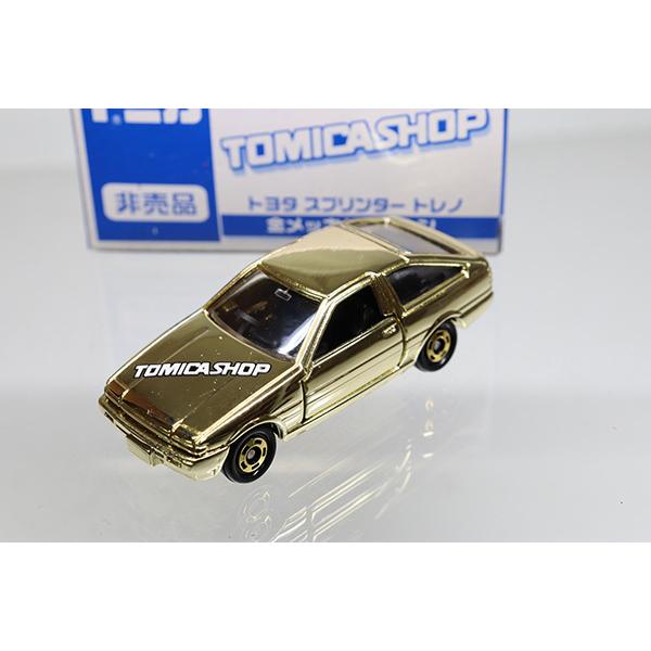 トミカショップオリジナル トヨタ スプリンタートレノ 金メッキ