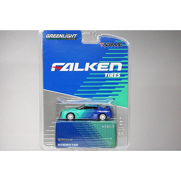 GREENLIGHT #51132 日産 GT-R R35 2015 FALKEN ※Tarmac Works限定品