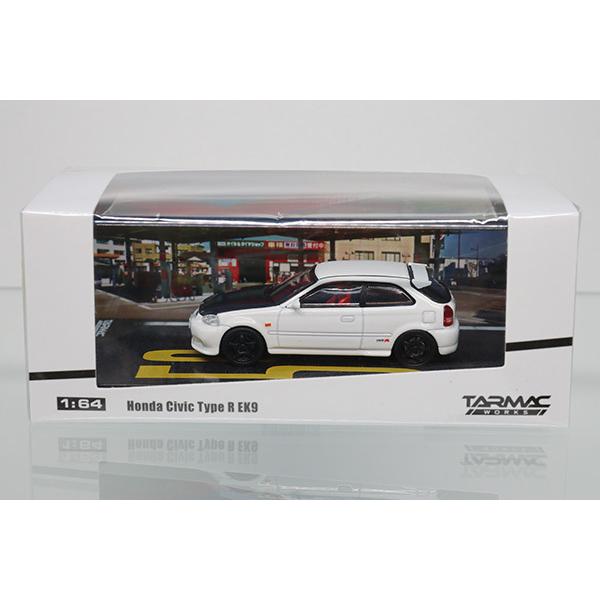Tarmac Works T64-010-WH ホンダシビックType R EK9 : ミニカー