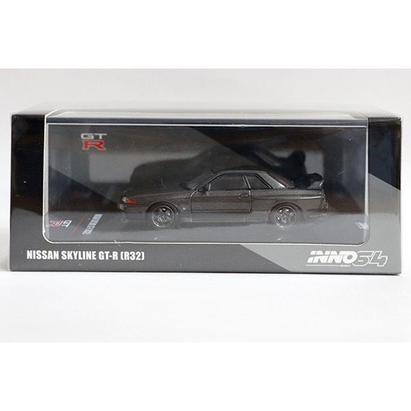 INNO1/64 日産スカイラインGT-R(R32)ガンメタ Amazon | P&S限定 INNO 1/64 日産 スカイラインGT-R R32