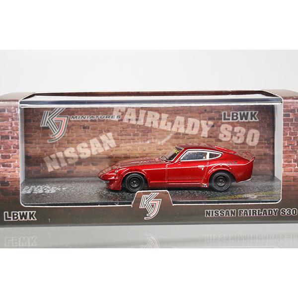 KJ MINIATURES KJ002-1 日産フェアレディZ (S30) LBWK(赤メタ KJ MINIATURES KJ002-1 日産フェアレディZ (S30) LBWK(赤メタ