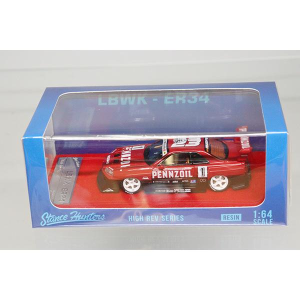 Stance Hunters 日産スカイランシルエット LBWK-ER34(#1) ※1 Stance Hunters 日産スカイランシルエット LBWK-ER34(#1) ※1