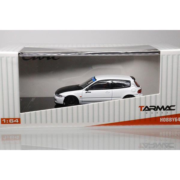 Tarmac Works T12-WH ホンダシビックEG6 Gr.A Racing White Tarmac Works T12-WH ホンダシビックEG6 Gr.A Racing White