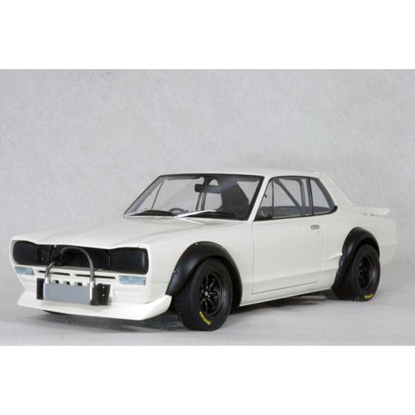 オートアート 1/18 GT-R KPGC10 ホワイト チューンドバージョン オートアート 1/18 GT-R KPGC10 ホワイト チューンドバージョン