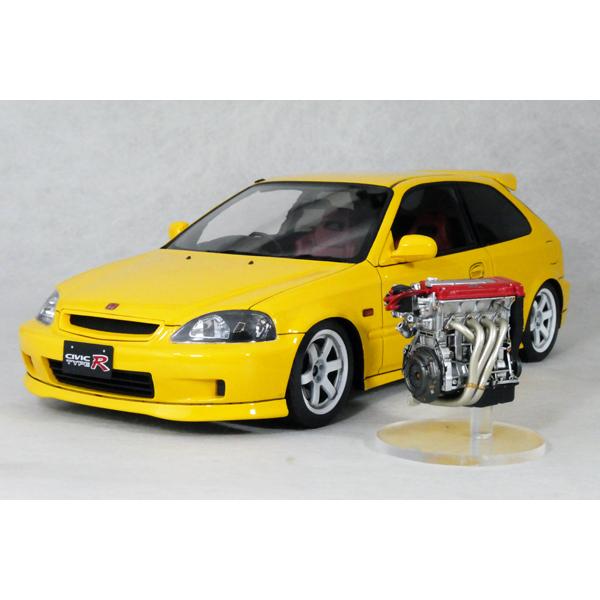 イグニッションモデル 1/18 シビックタイプR EK9 B16B エンジン模型 ignition model（イグニッションモデル） ○ 1/18 ホンダ 〓 シビック