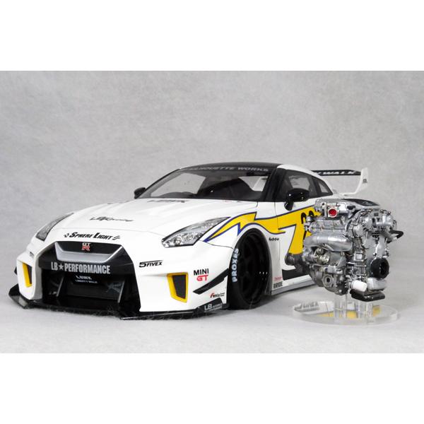 ignition model ○ 1/18 ニッサン 〓 GT-R ( R35 ) / LB
