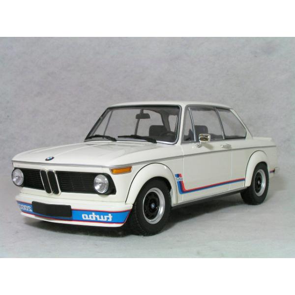 ミニチャンプス 1/18 BMW 〓 2002 ターボ / 1973年 ホワイト