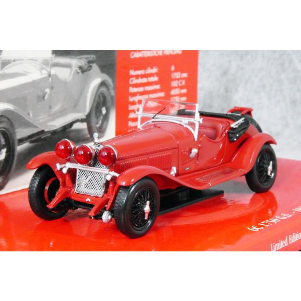 ミニチャンプス ○ 1/43 アルファ ロメオ 〓 6C 1750 G.S. 1930