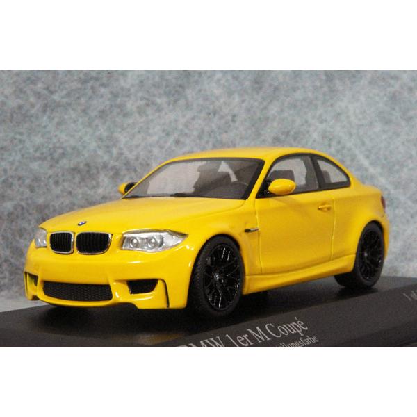 BMW イエロー クーペ ミニカー 1/43 ミニチャンプス BMW 3-Series クーペ （イエロー