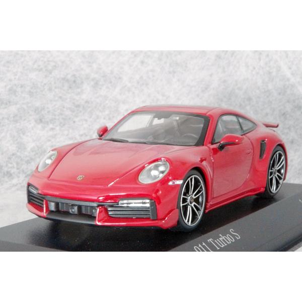 ミニチャンプス ○ 1/43 ポルシェ 〓 911( 992 ) ターボ S スポーツ