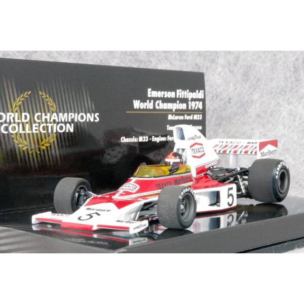 ミニチャンプス ○ 1/43 マクラーレン 〓 フォード M23 / E ミニチャンプス ○ 1/43 マクラーレン 〓 フォード M23 / E