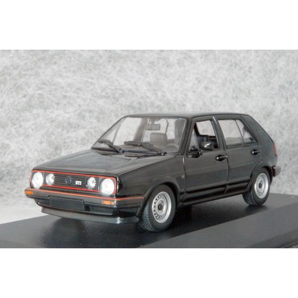 ミニチャンプス ○ 1/43 VW 〓 ゴルフ 2 GTI / 1985年 ブラック